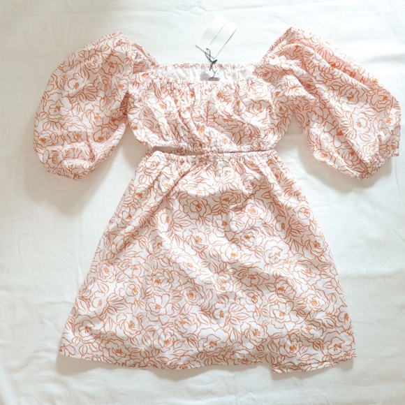 NWT Faithfull the Brand Gabelli Mini Dress Size US 4 (S) - Picture 2 of 11